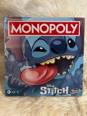 Monopoly Disney Stitch Edition Board Game, Officially Licensed Disney Game